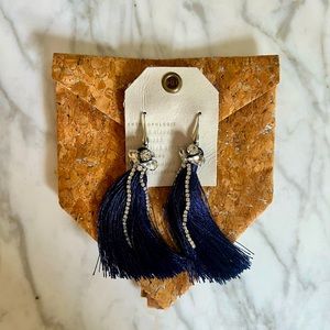 Brand new Anthropologie thread earrings